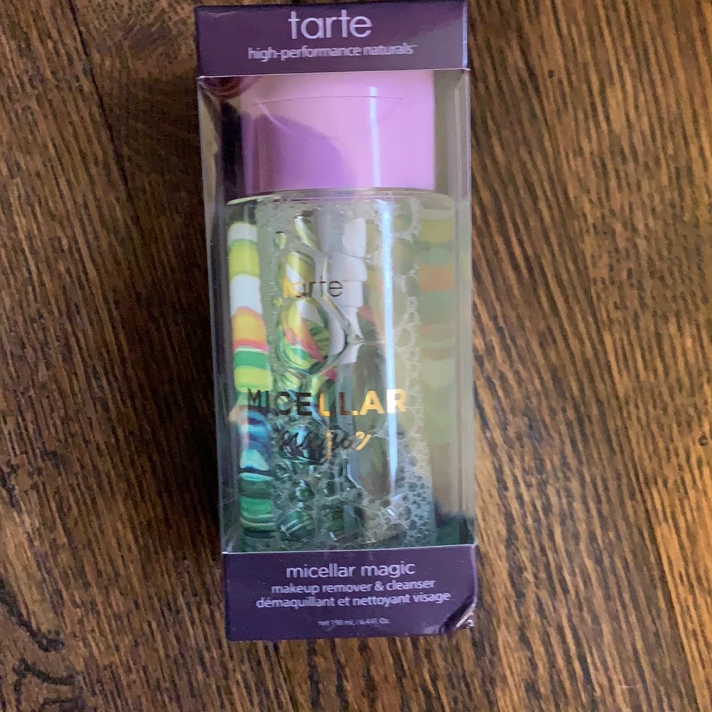 Tarte micellar magic makeup remover